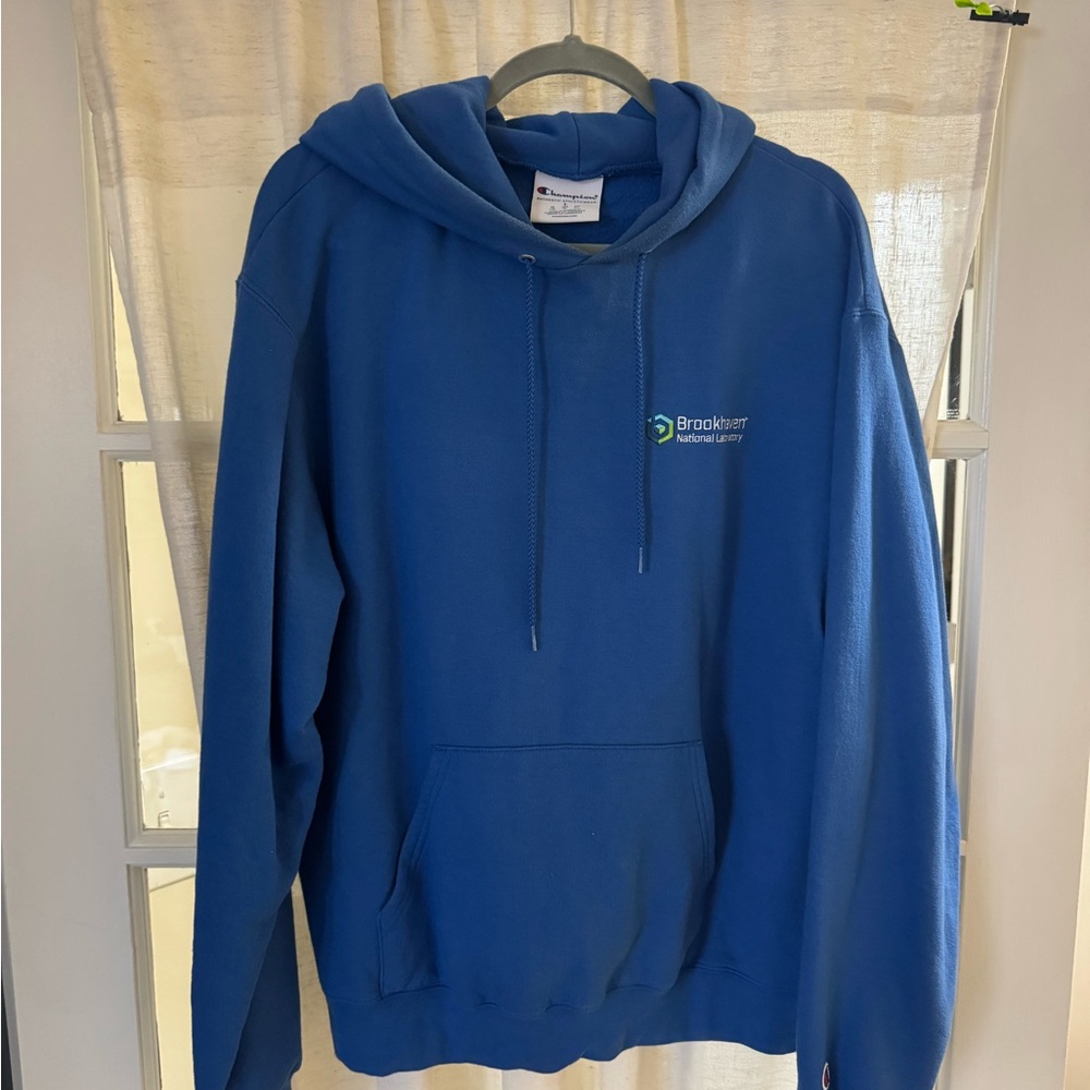 Blue champion hoodie